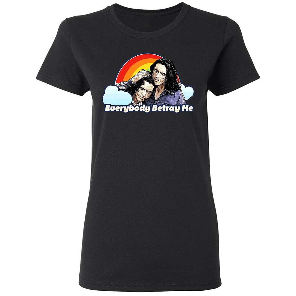 Women's T-Shirt - BTC6PAZX - Black - 1