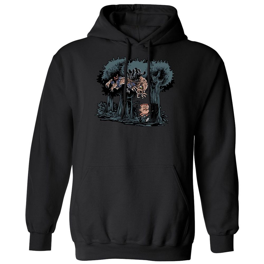 Classic Unisex Hoodie - PG5TF2XA - Black - 1