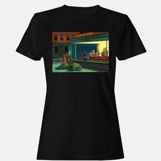 Women's T-Shirt - E2SXANEC - Black - 1