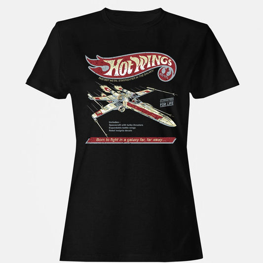 Women's T-Shirt - HQQXMWPG - Black - 1