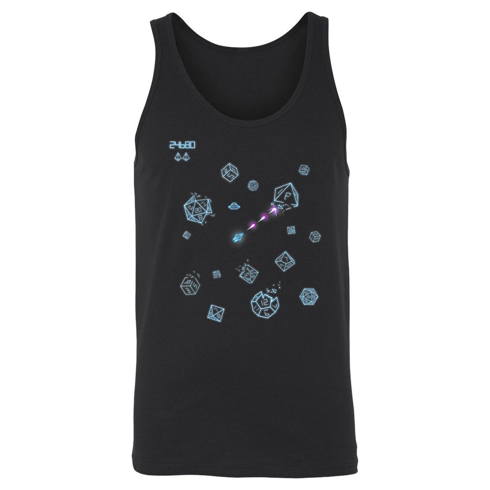 Unisex Jersey Tank - LU6EDDTW - Black - 1