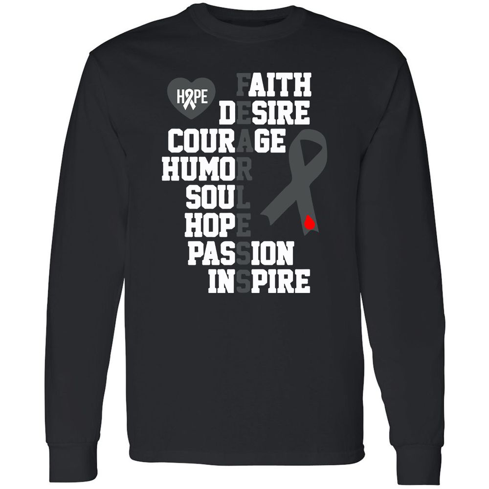 Long Sleeve T-Shirt - YZALFBHP - Black - 1