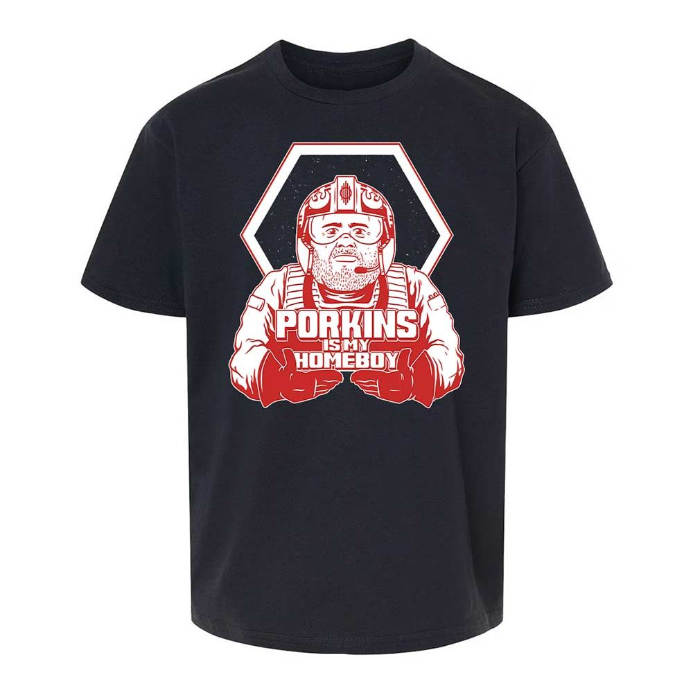 Porkins Is My Homeboy - Black - 1