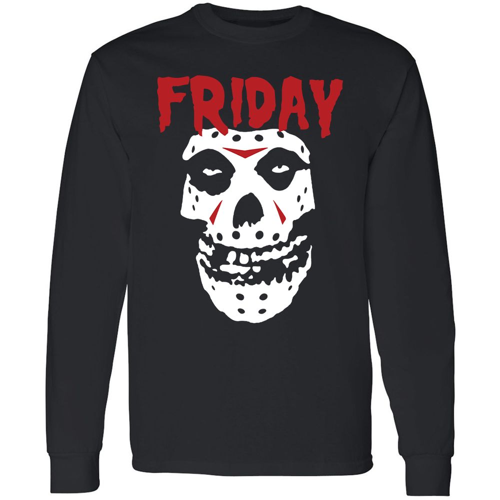 Long Sleeve T-Shirt - Z7X65NFV - Black - 1