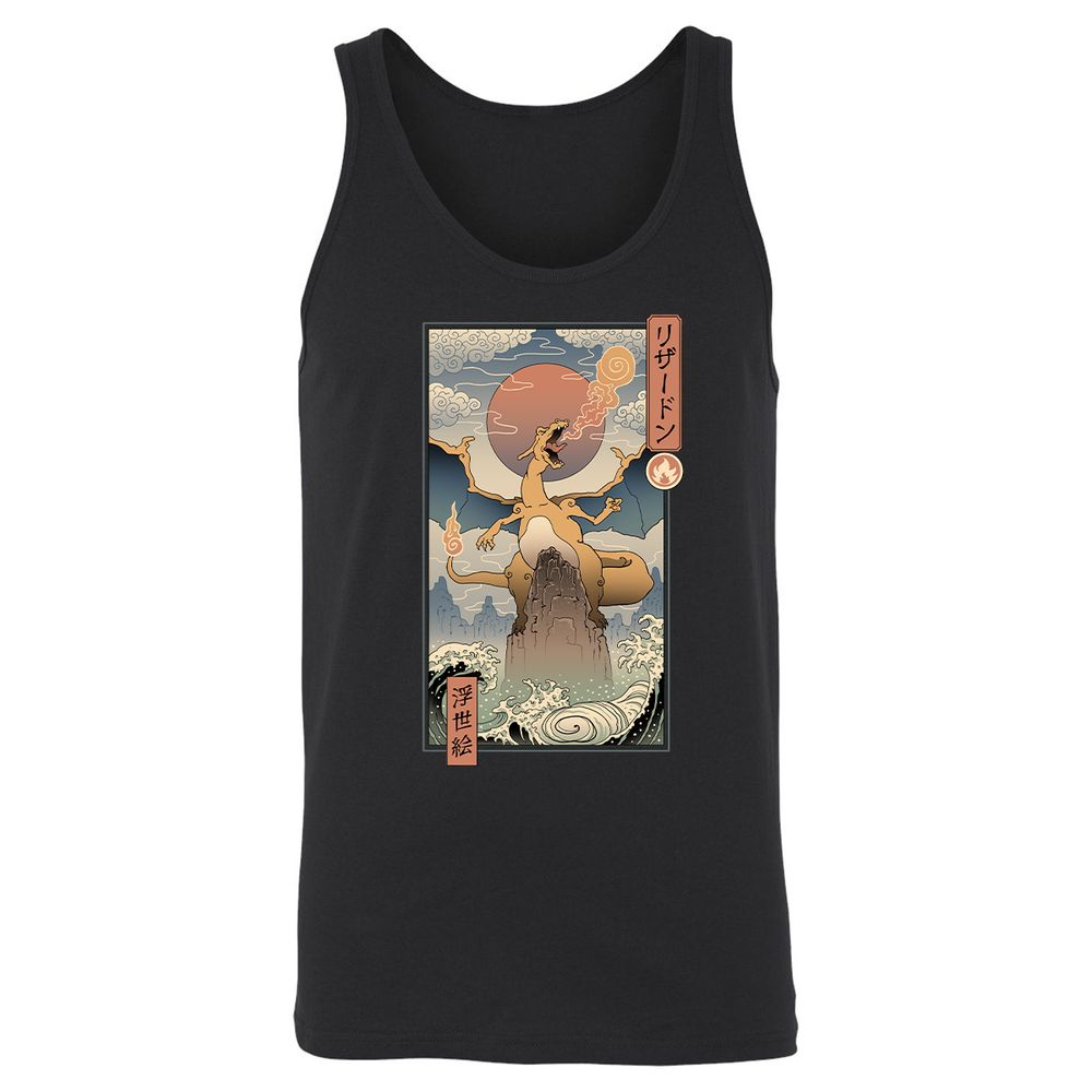 Unisex Jersey Tank - F7Q8MJVP - Black - 1