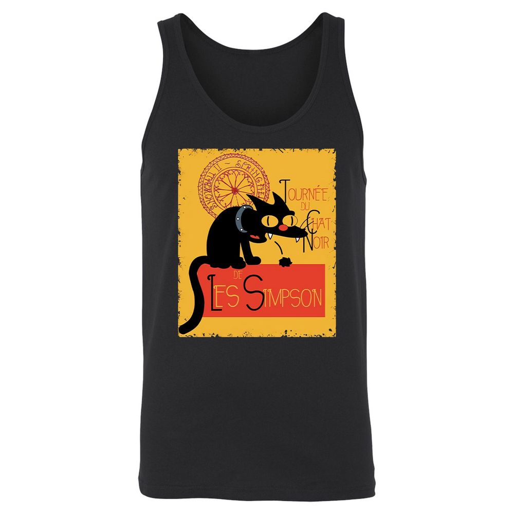 Unisex Jersey Tank - 8F1RDVH8 - Black - 1
