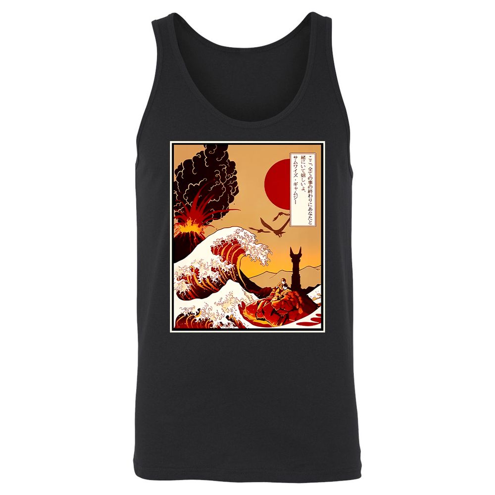 Unisex Jersey Tank - K8WMX9XJ - Black - 1