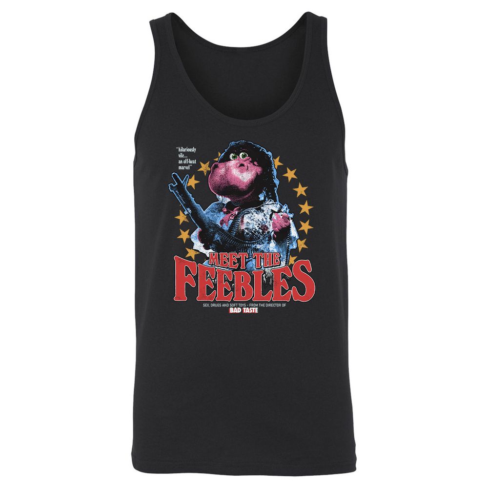 Unisex Jersey Tank - D3PKUL3J - Black - 1