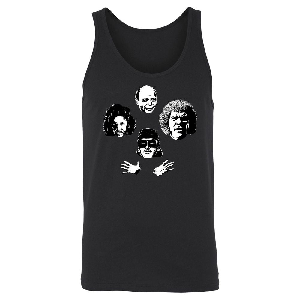Unisex Jersey Tank - L4DSDSZN - Black - 1