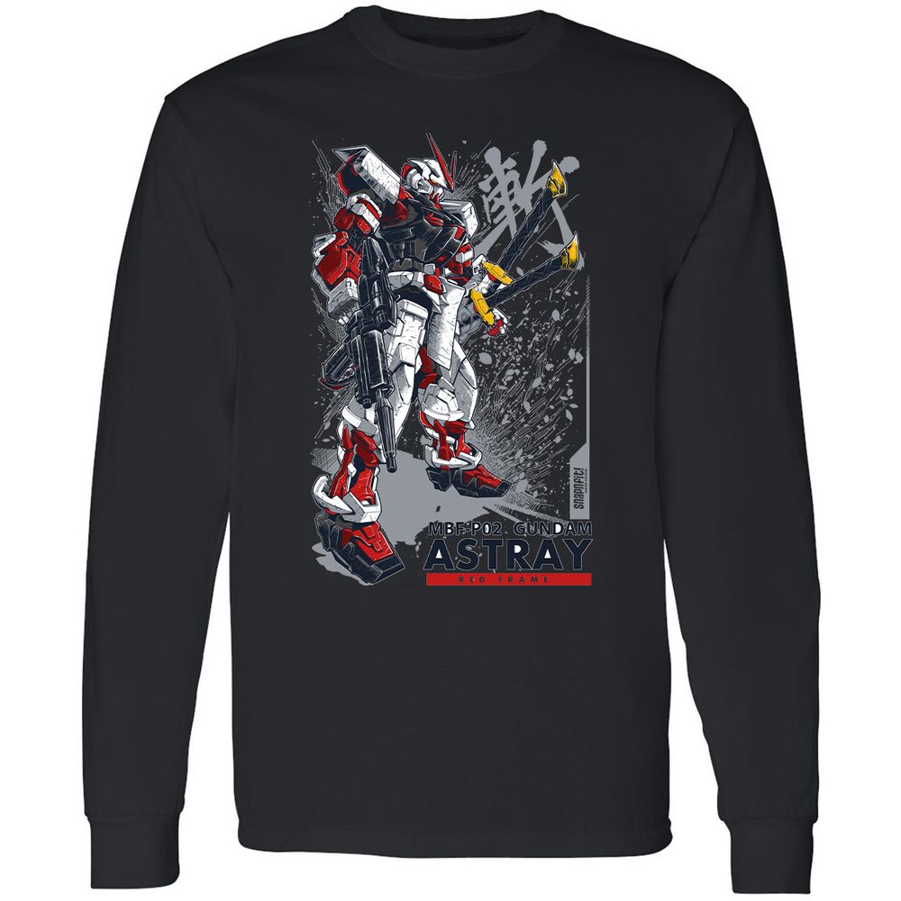 Long Sleeve T-Shirt - HBP8TUM3 - Black - 1