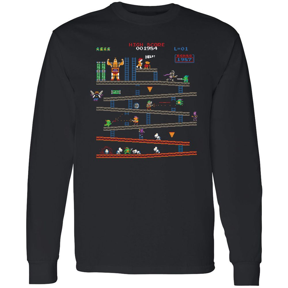 Long Sleeve T-Shirt - JN7Z9AUW - Black - 1