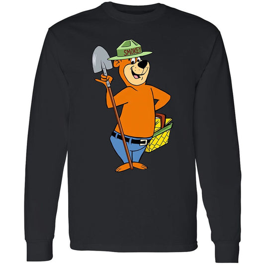 Long Sleeve T-Shirt - 1E6HA5NT - Black - 1