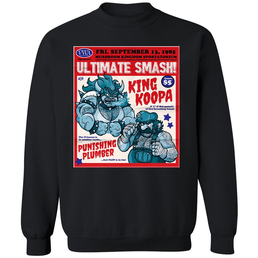 Classic Unisex Sweatshirt - F9M1C1QU - Black - 1