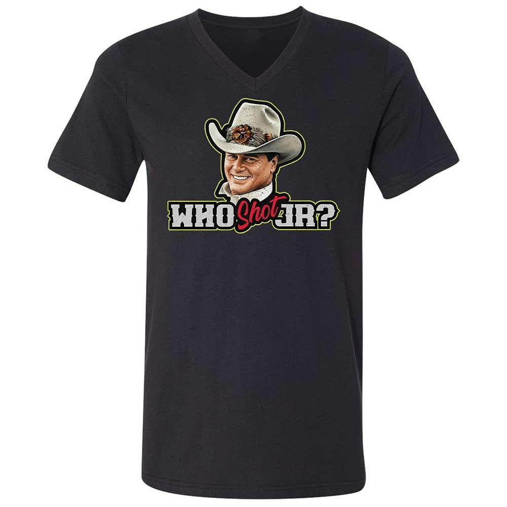 Unisex V-Neck T-Shirt - T8FZ3HSV - Black - 1