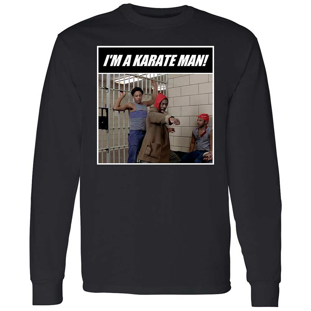 Long Sleeve T-Shirt - 3UV2EK5N - Black - 1