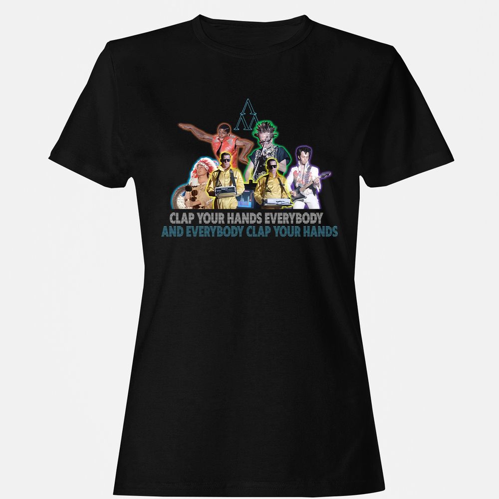 Women's T-Shirt - 362W3QHZ - Black - 1