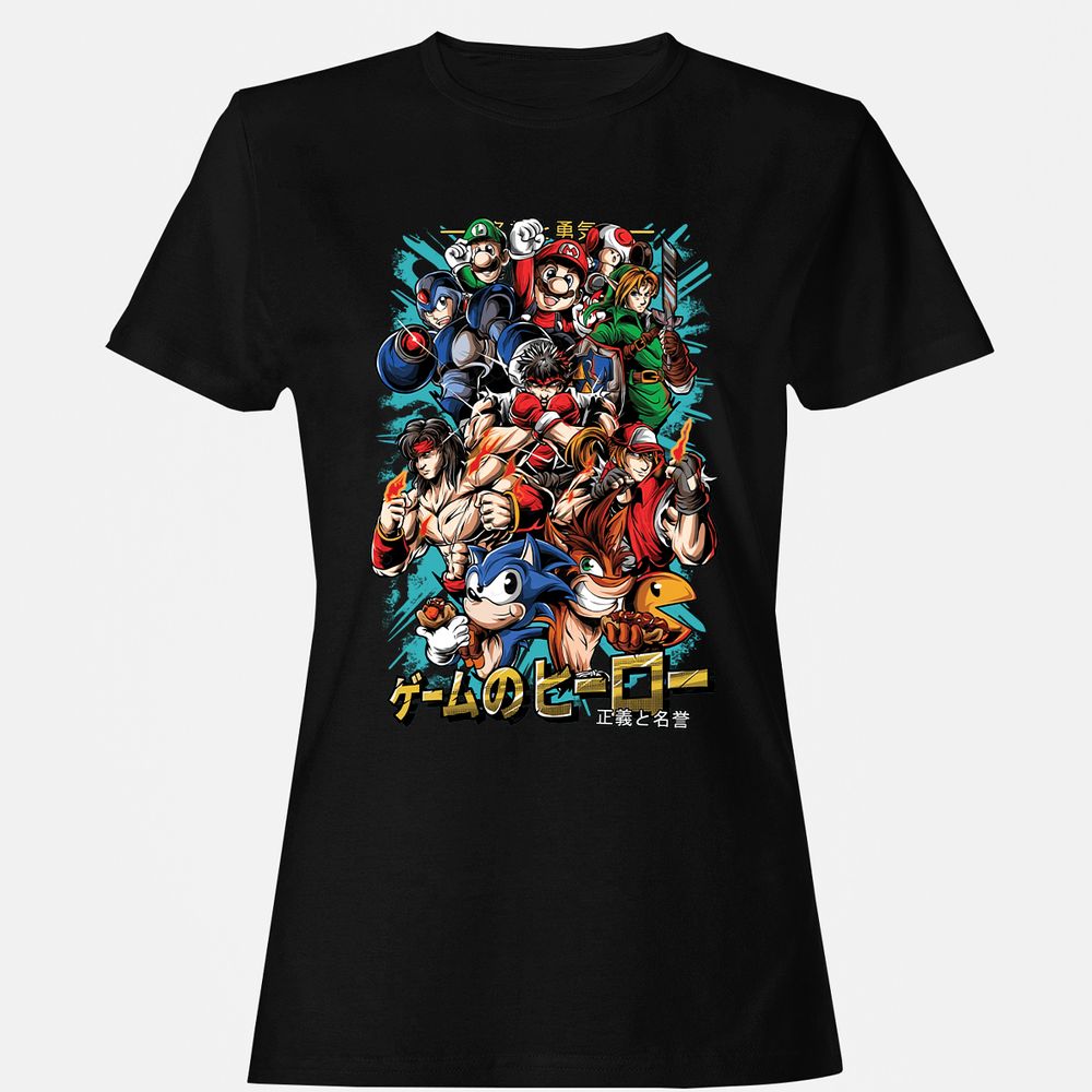 Women's T-Shirt - D5XTD25L - Black - 1