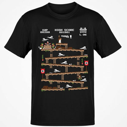 Classic Unisex T-Shirt - JJYJMZCC - Black - 1