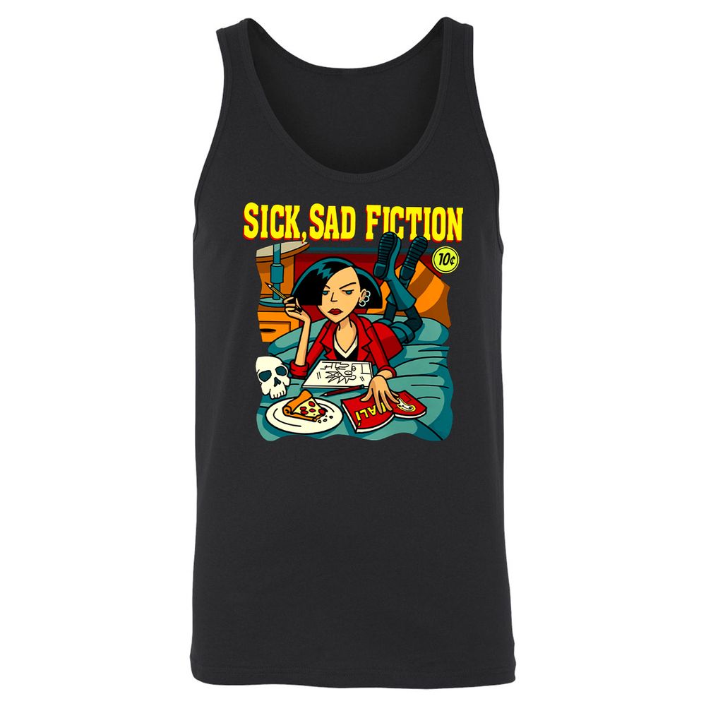 Unisex Jersey Tank - S47MKJSJ - Black - 1