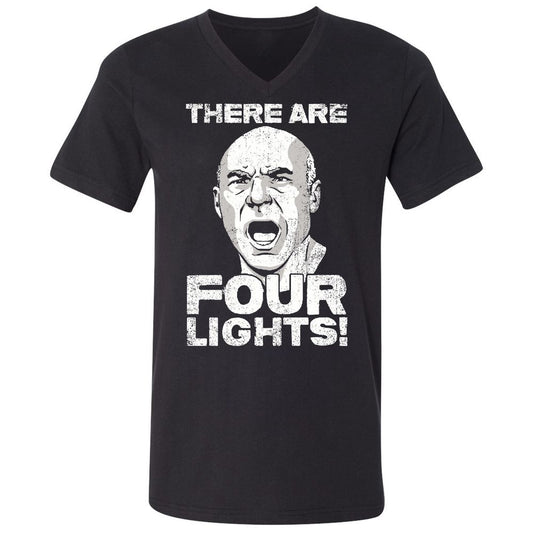 Unisex V-Neck T-Shirt - UJB6M7B7 - Black - 1