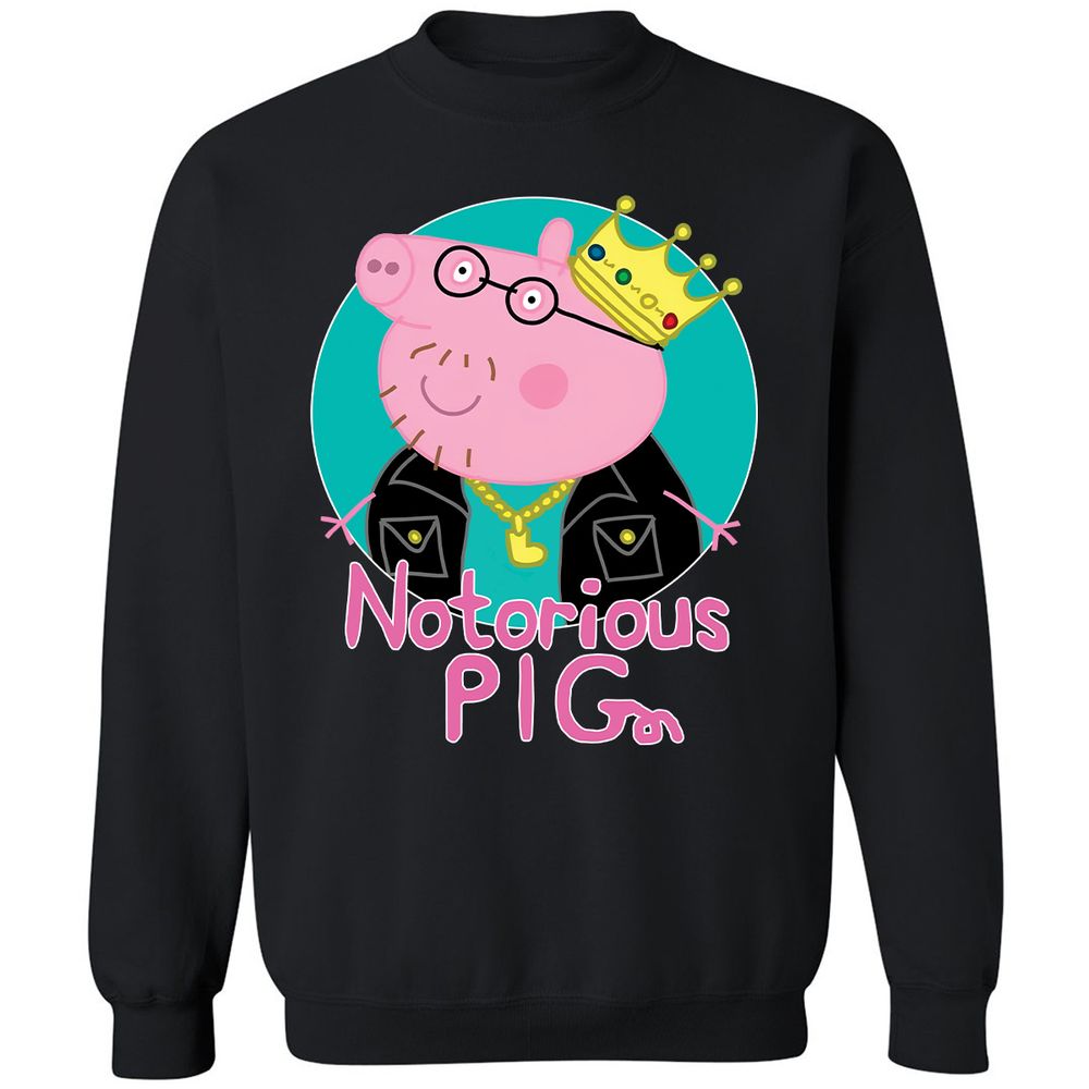 Classic Unisex Sweatshirt - KK2HZB6T - Black - 1