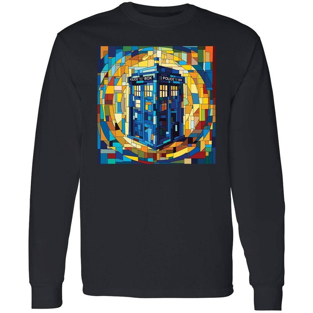 Long Sleeve T-Shirt - AVCM6SFA - Black - 1