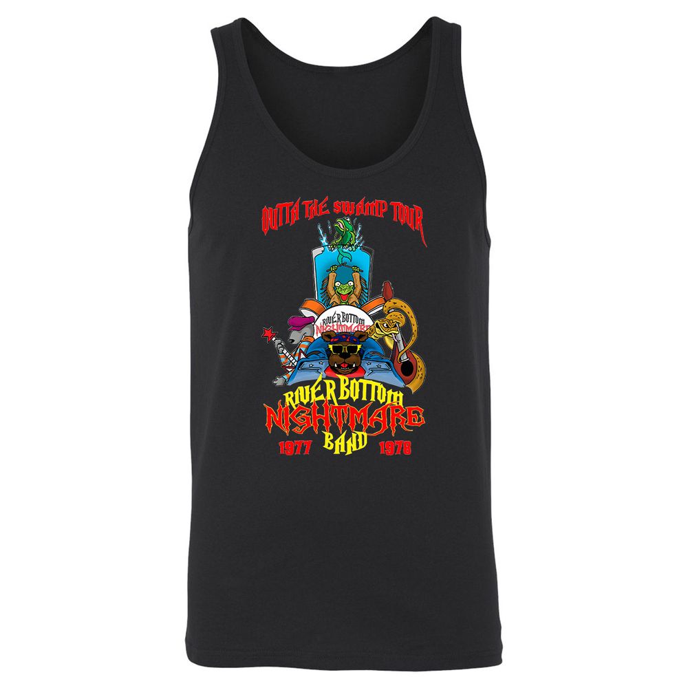 Unisex Jersey Tank - SYJTZHHZ - Black - 1
