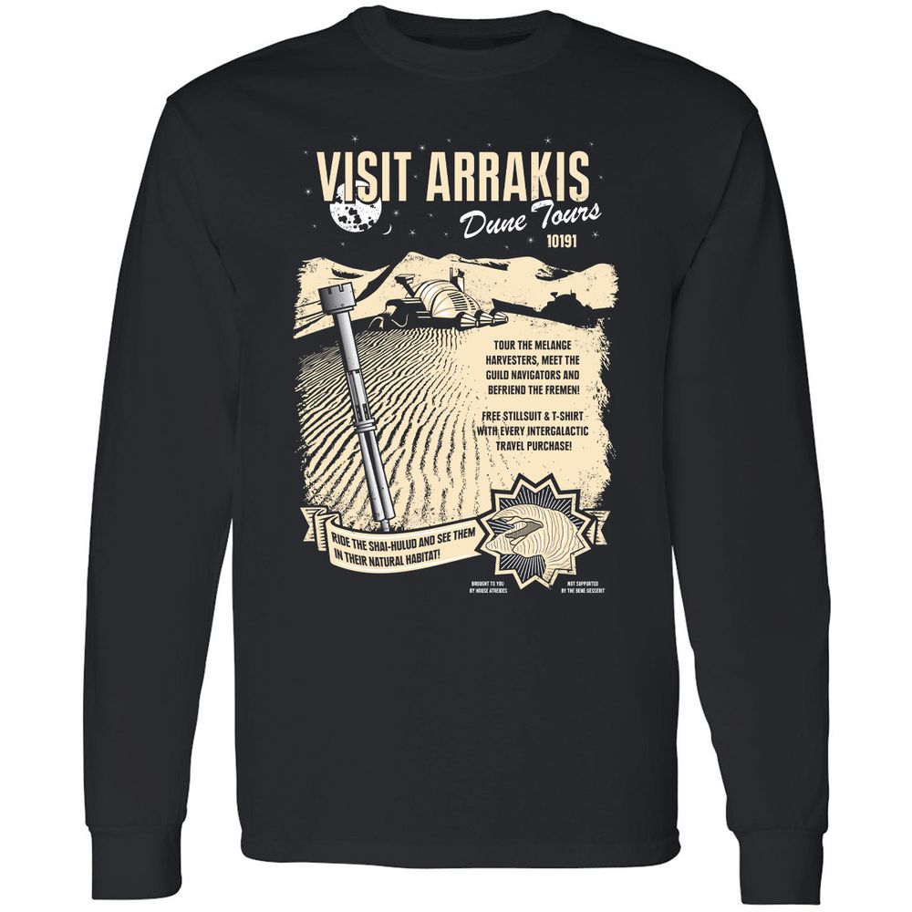 Long Sleeve T-Shirt - ESCYKVB7 - Black - 1