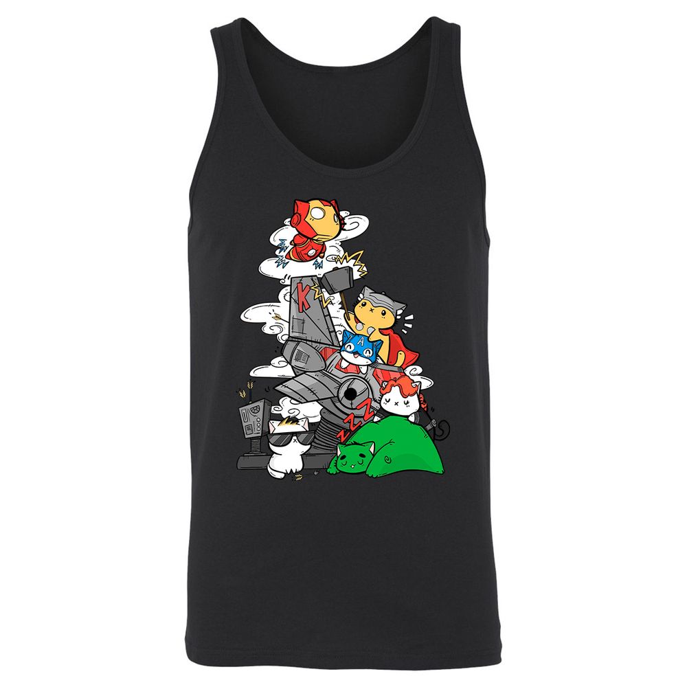 Unisex Jersey Tank - AGFLU1T7 - Black - 1