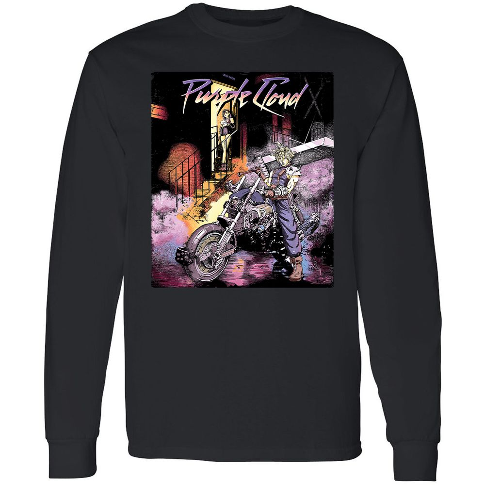 Long Sleeve T-Shirt - W54E9QBD - Black - 1