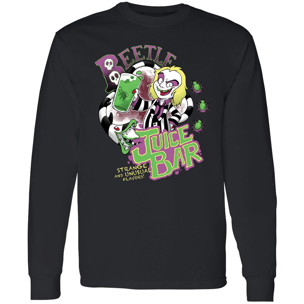 Long Sleeve T-Shirt - M6J525KD - Black - 1