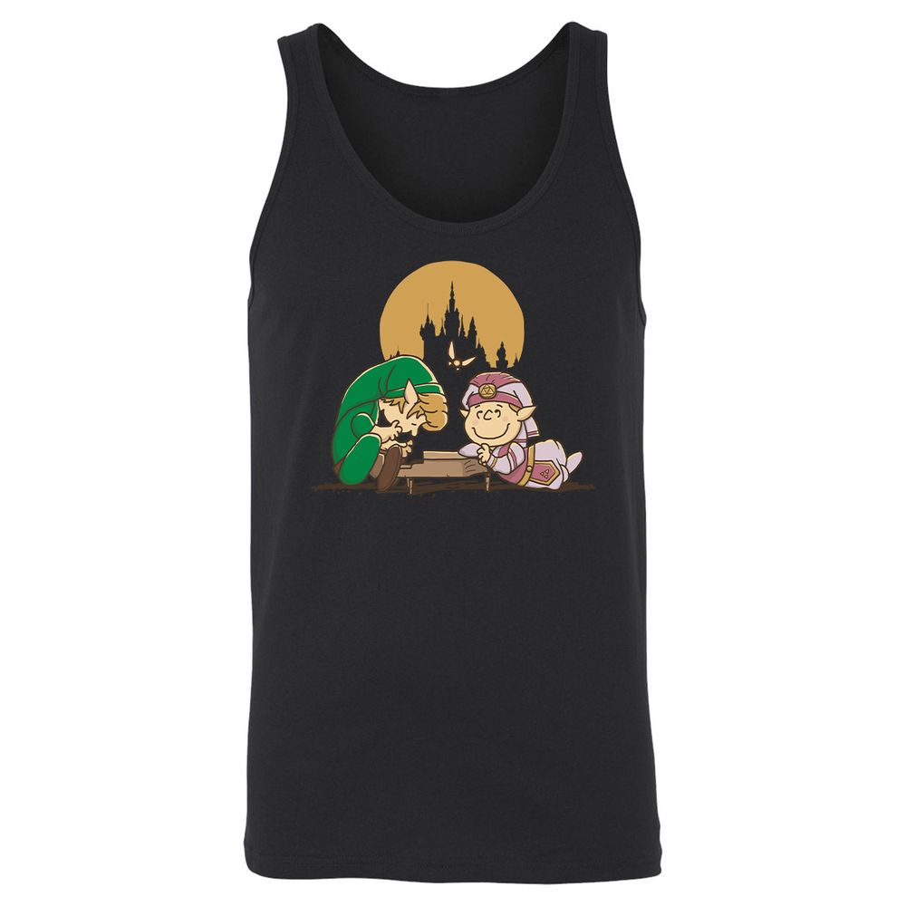 Unisex Jersey Tank - 55MCWFUV - Black - 1