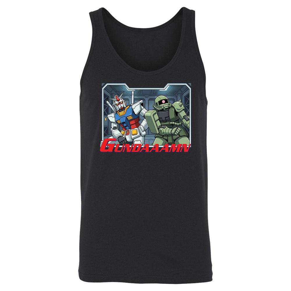 Unisex Jersey Tank - DKZ5N3ND - Black - 1