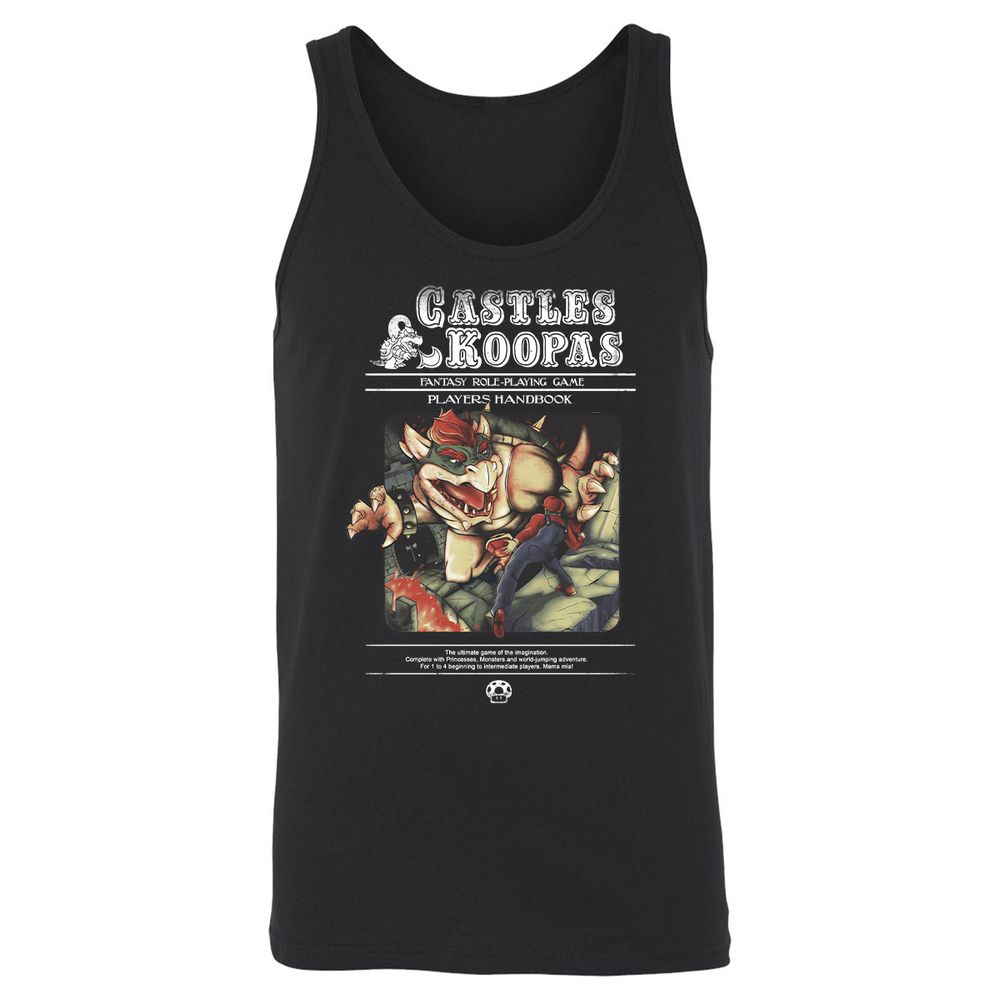 Unisex Jersey Tank - GWDSK33Z - Black - 1