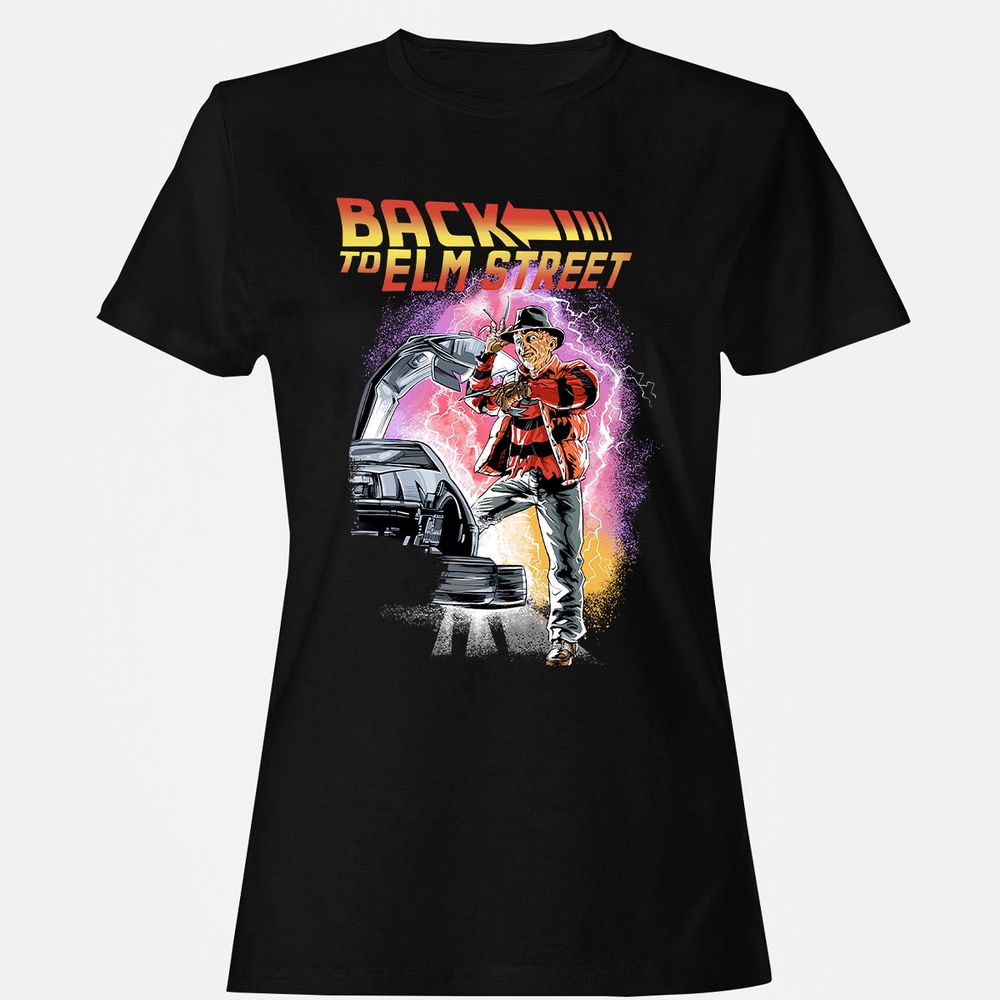 Women's T-Shirt - QHMZM2EE - Black - 1