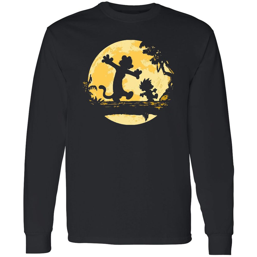 Long Sleeve T-Shirt - Z28PFUK9 - Black - 1