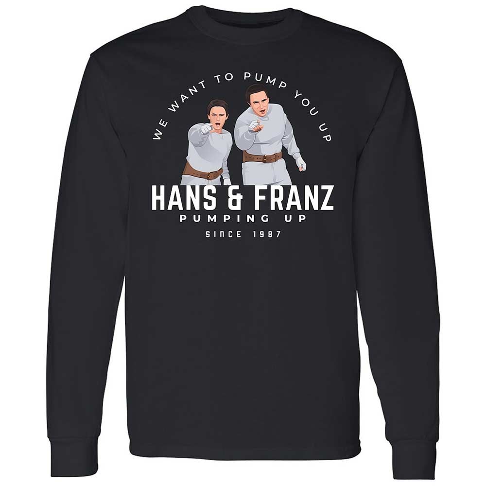 Long Sleeve T-Shirt - WY1SZX9L - Black - 1