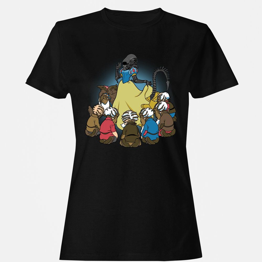 Women's T-Shirt - UXGBUJS8 - Black - 1