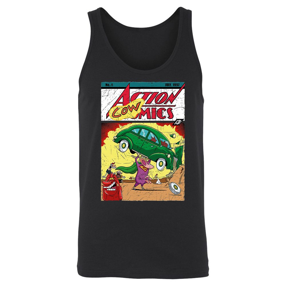 Unisex Jersey Tank - Q8Q82UKQ - Black - 1