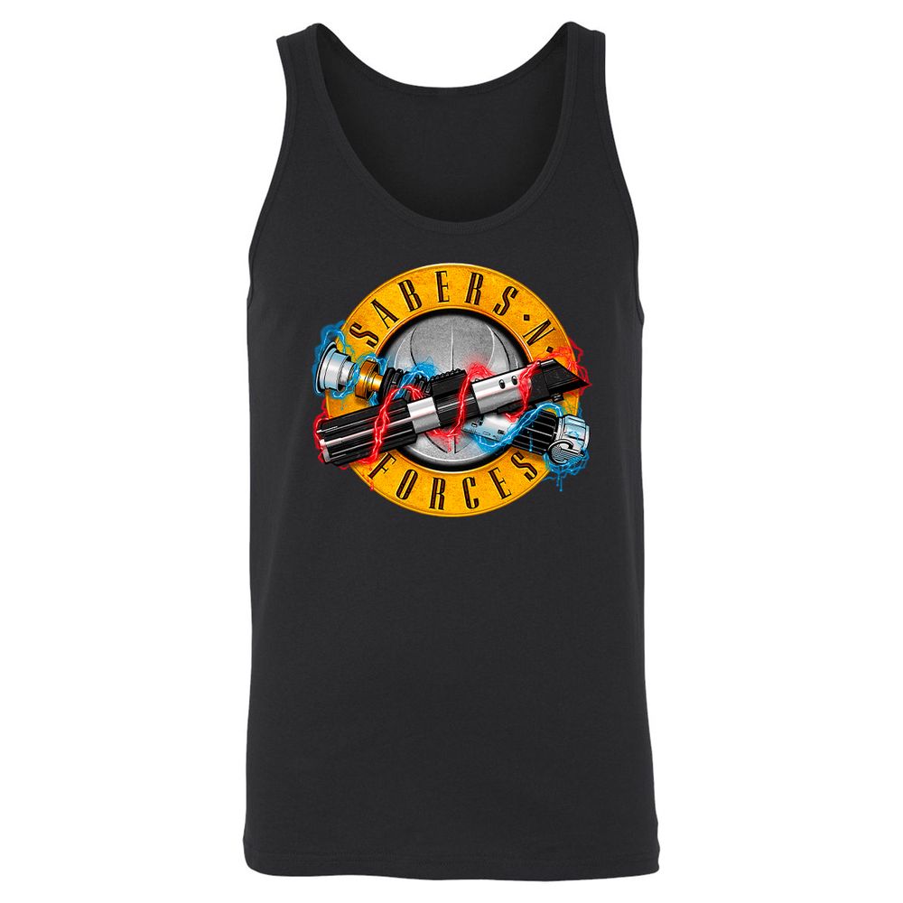 Unisex Jersey Tank - E8PQNPTK - Black - 1