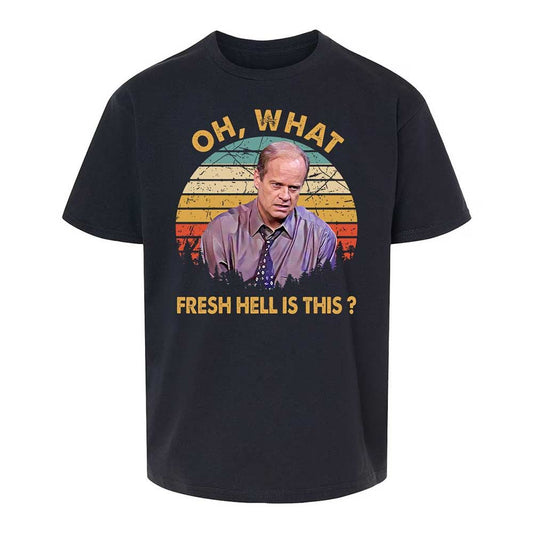 Oh What Fresh Hell Is This - Black - 1