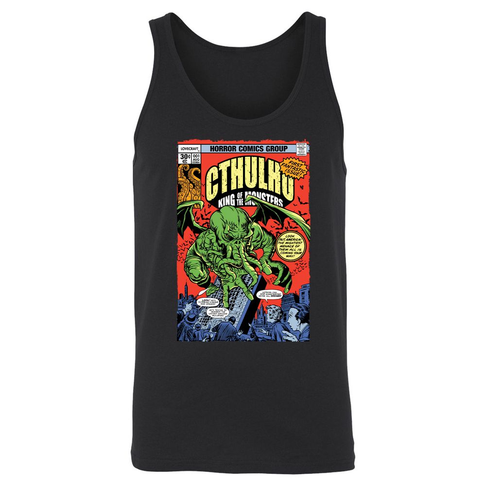 Unisex Jersey Tank - LWDB6PNS - Black - 1