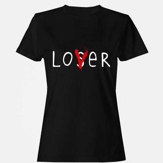 Women's T-Shirt - 69LZ89EC - Black - 1