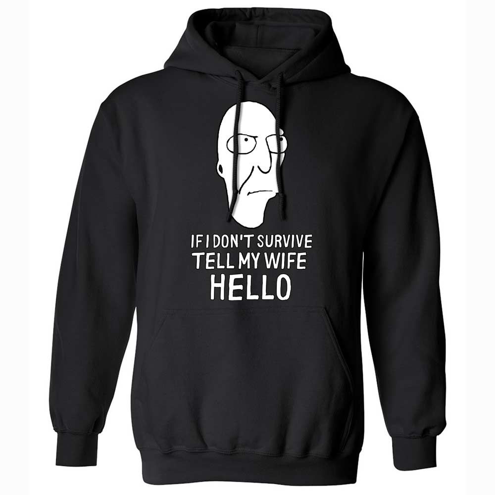 Classic Unisex Hoodie - W5TW3BPL - Black - 1