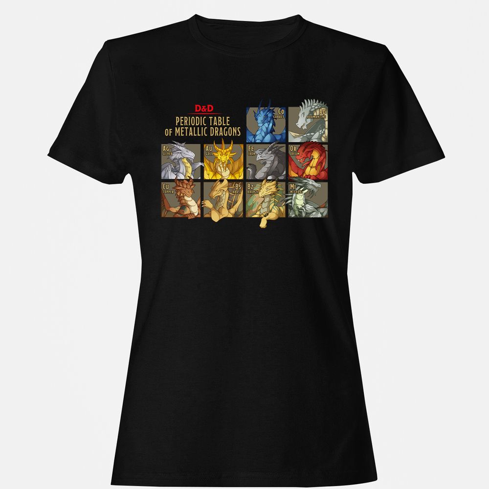 Women's T-Shirt - GU9M4LHF - Black - 1