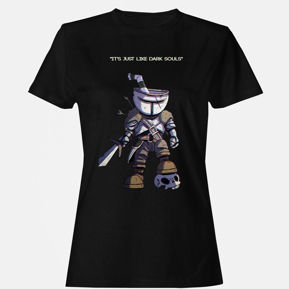Women's T-Shirt - MACRKBQP - Black - 1