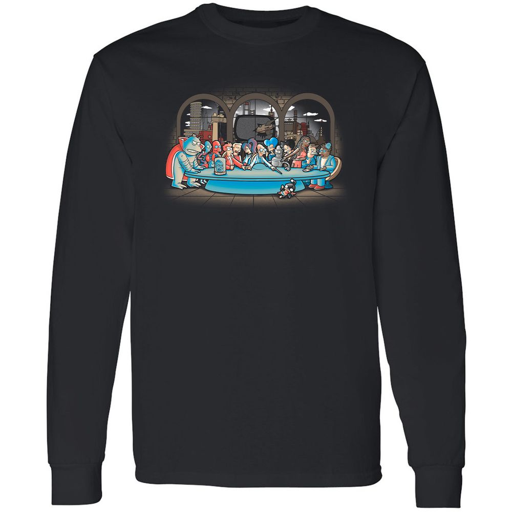 Long Sleeve T-Shirt - LAYJQ7C7 - Black - 1