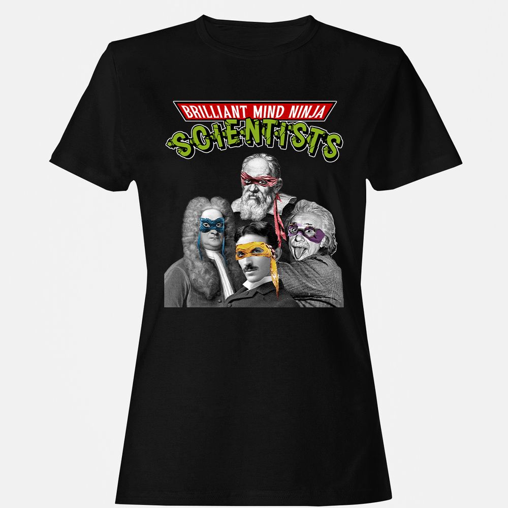 Women's T-Shirt - 6Z2WQZYE - Black - 1
