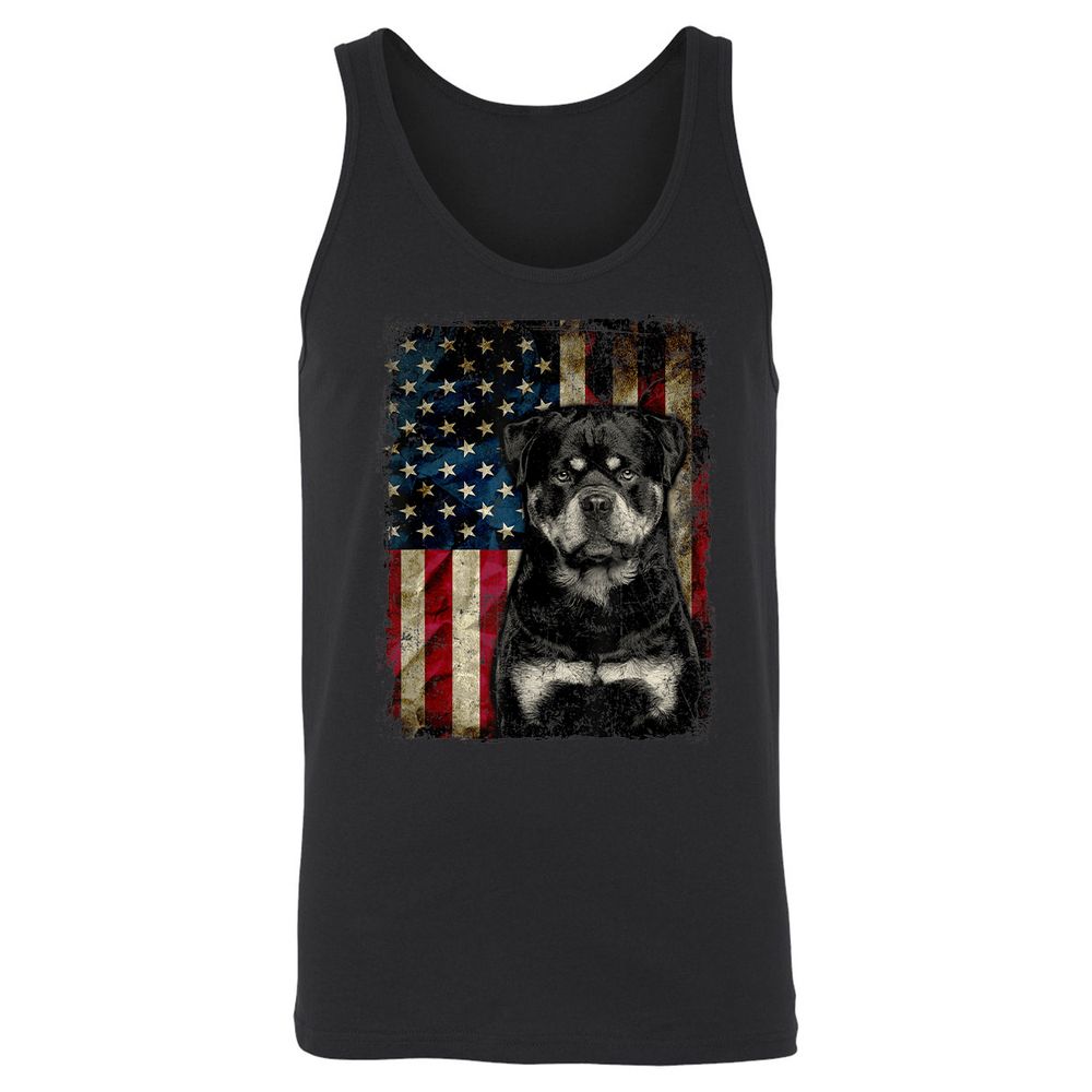 Unisex Jersey Tank - FWKQNZLG - Black - 1