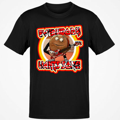 Classic Unisex T-Shirt - LBQ2K2TJ - Black - 1